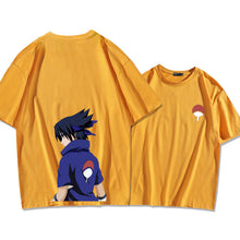 Load image into Gallery viewer, Naruto Shippuden Youth Uchiha Sasuke Summer T-shirt
