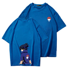 Load image into Gallery viewer, Naruto Shippuden Youth Uchiha Sasuke Summer T-shirt
