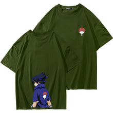 Load image into Gallery viewer, Naruto Shippuden Youth Uchiha Sasuke Summer T-shirt
