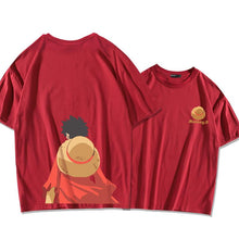 Load image into Gallery viewer, One Piece Monkey D. Luffy&#39;s Back Summer T-shirt
