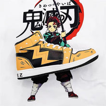 Load image into Gallery viewer, Demon Slayer 3D Outdoor High Top Sneaker
