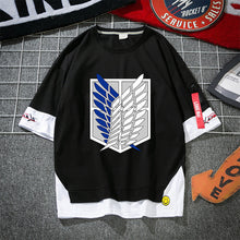 Load image into Gallery viewer, Attack on Titan Layered T-shirt
