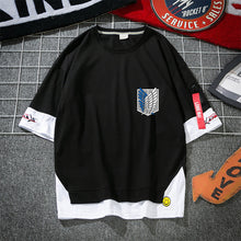 Load image into Gallery viewer, Attack on Titan Layered T-shirt

