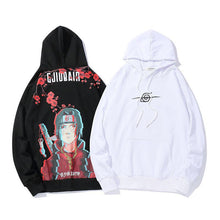Load image into Gallery viewer, Itachi Uchiha Sharingan Pixel Hoodie
