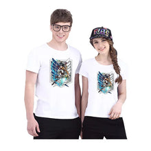 Load image into Gallery viewer, Attack on Titan in Fight Graphic Summer T-shirt
