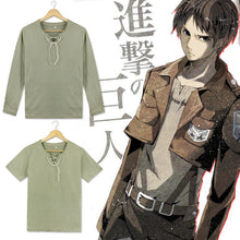Load image into Gallery viewer, Attack on Titan Shingeki no Kyojin Eren Jaeger Cosplay Top
