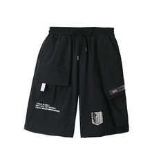 Load image into Gallery viewer, Attack on Titan Survey Corp Men&#39;s Casual Shorts

