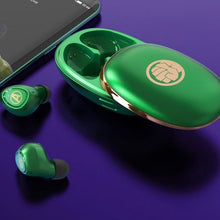 Load image into Gallery viewer, Iron Man/Captain America/Hulk Slide Bluetooth In-Ear Earbuds
