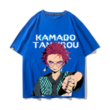 Load image into Gallery viewer, Demon Slayer High Street Fashion Summer T-shirt
