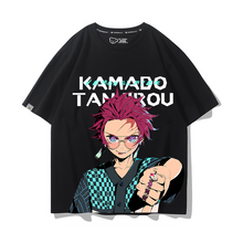 Load image into Gallery viewer, Demon Slayer High Street Fashion Summer T-shirt
