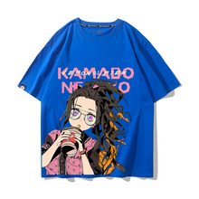 Load image into Gallery viewer, Demon Slayer High Street Fashion Summer T-shirt
