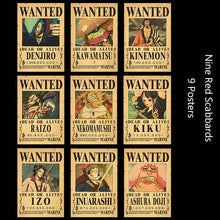Load image into Gallery viewer, One Piece Wanted Poster Set
