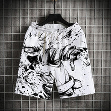 Load image into Gallery viewer, Naruto Ink Painting Style Shorts
