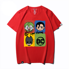 Load image into Gallery viewer, DC Comics Four Grid Summer T-shirt
