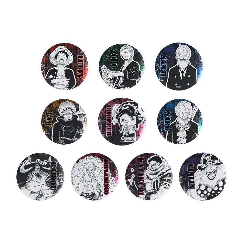 One Piece Badge Set 10 Packs