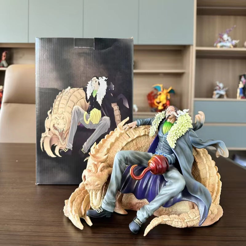 One Piece Sitting Mr 0 Crocodile With Crocodile Figure