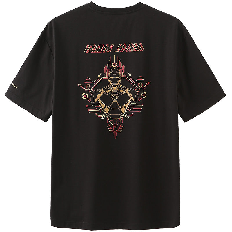 Marvel Golden Line Style Summer T-shirt