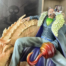 Load image into Gallery viewer, One Piece Sitting Mr 0 Crocodile With Crocodile Figure
