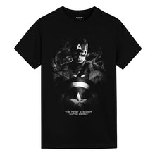 Load image into Gallery viewer, Marvel Heroes Black Summer Tee
