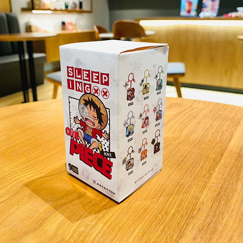 One Piece Sleeping Crew Keychain Blind Box