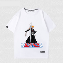 Load image into Gallery viewer, Bleach Front Pattern Summer T-shirt
