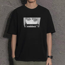Load image into Gallery viewer, Chainsaw Man Black&amp;White Summer T-shirt
