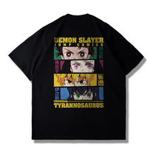 Load image into Gallery viewer, Demon Slayer Eye Summer T-shirt

