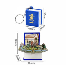 Load image into Gallery viewer, One Piece Book Changeable Keychain
