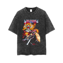 Load image into Gallery viewer, Bleach Character Vintage Summer T-shirt
