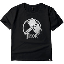 Load image into Gallery viewer, Marvel Classic Logo Pattern Summer T-shirt
