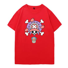 Load image into Gallery viewer, One Piece Tony Tony Chopper Hot Air Balloon Summer T-shirt
