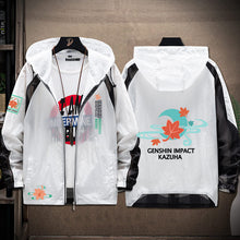 Load image into Gallery viewer, Genshin Impact Kazuha Zip Up Windbreaker Jacket
