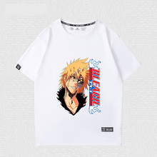 Load image into Gallery viewer, Bleach Front Pattern Summer T-shirt
