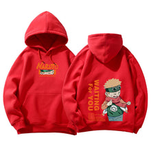 Load image into Gallery viewer, Naruto Uzumaki &amp; Hinata Hyuuga Matching Couple Hoodie
