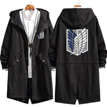 Load image into Gallery viewer, Attack On Titan Mid Length Trench Coat
