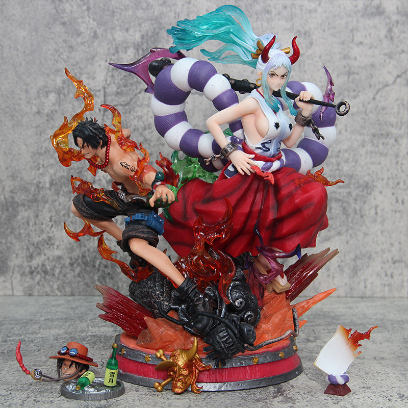 One Piece Ace x Yamato Figure Statue