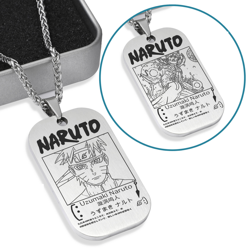 Naruto Double Side Necklace