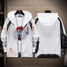 Load image into Gallery viewer, Genshin Impact Hutao Zip Up Windbreaker Jacket
