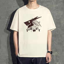 Load image into Gallery viewer, Chainsaw Man Black&amp;White Summer T-shirt
