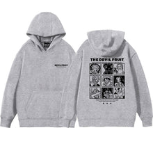 Load image into Gallery viewer, One Piece Devil Fruit Hoodie
