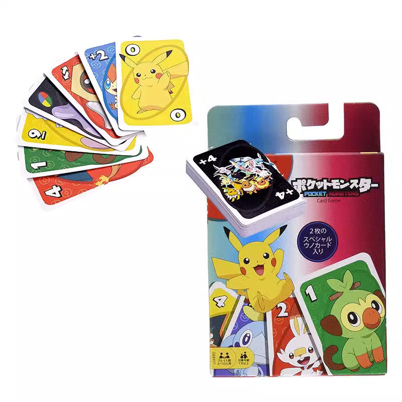 Pokemon Uno Cards Deck Game