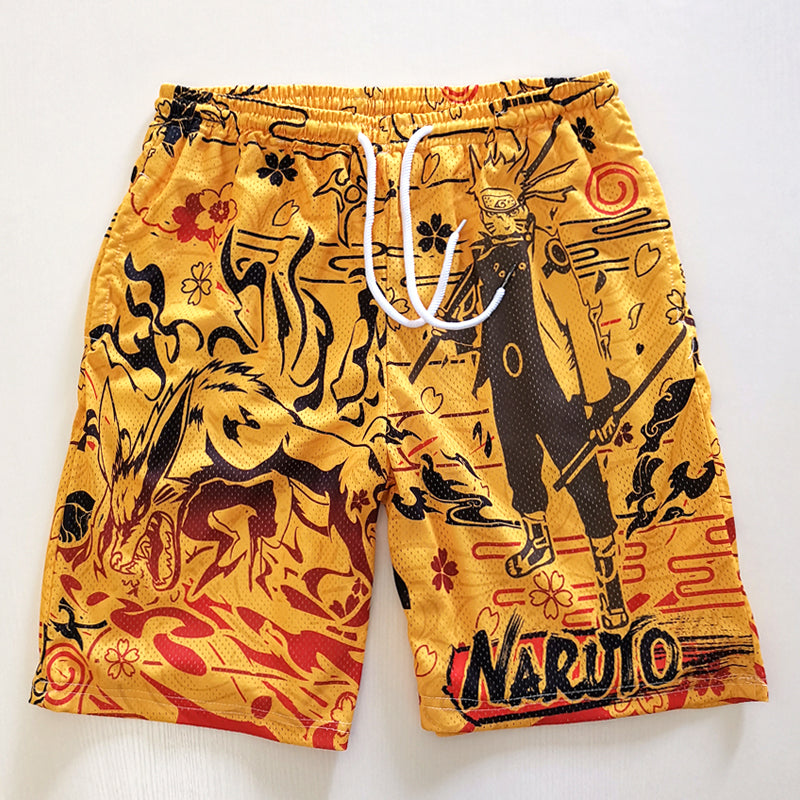 Naruto Quick Drying Summer Shorts