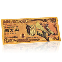 Load image into Gallery viewer, Attack on Titan Paper Money

