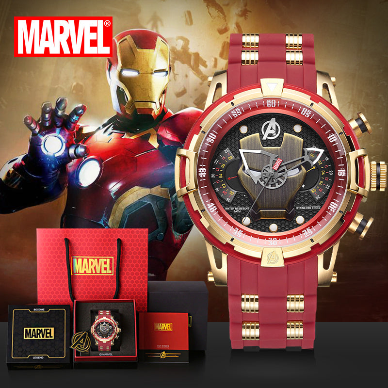 Marvel (Spider Man/ Doctor Strange/ Iron Man) Men's Watch