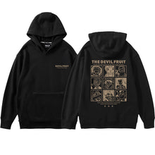 Load image into Gallery viewer, One Piece Devil Fruit Hoodie

