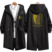 Load image into Gallery viewer, Attack On Titan Mid Length Trench Coat
