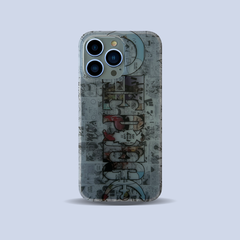 One Piece Comic iPhone Case
