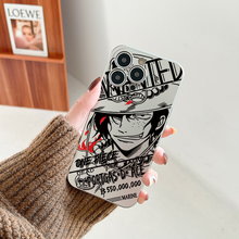 Load image into Gallery viewer, One Piece Wanted Poster Style Android and iPhone Case

