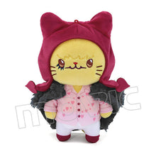 Load image into Gallery viewer, One Piece Cat Cosplay Plush Toy Keychain
