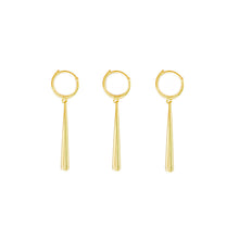 Load image into Gallery viewer, Roronoa Zoro Sliver Earrings
